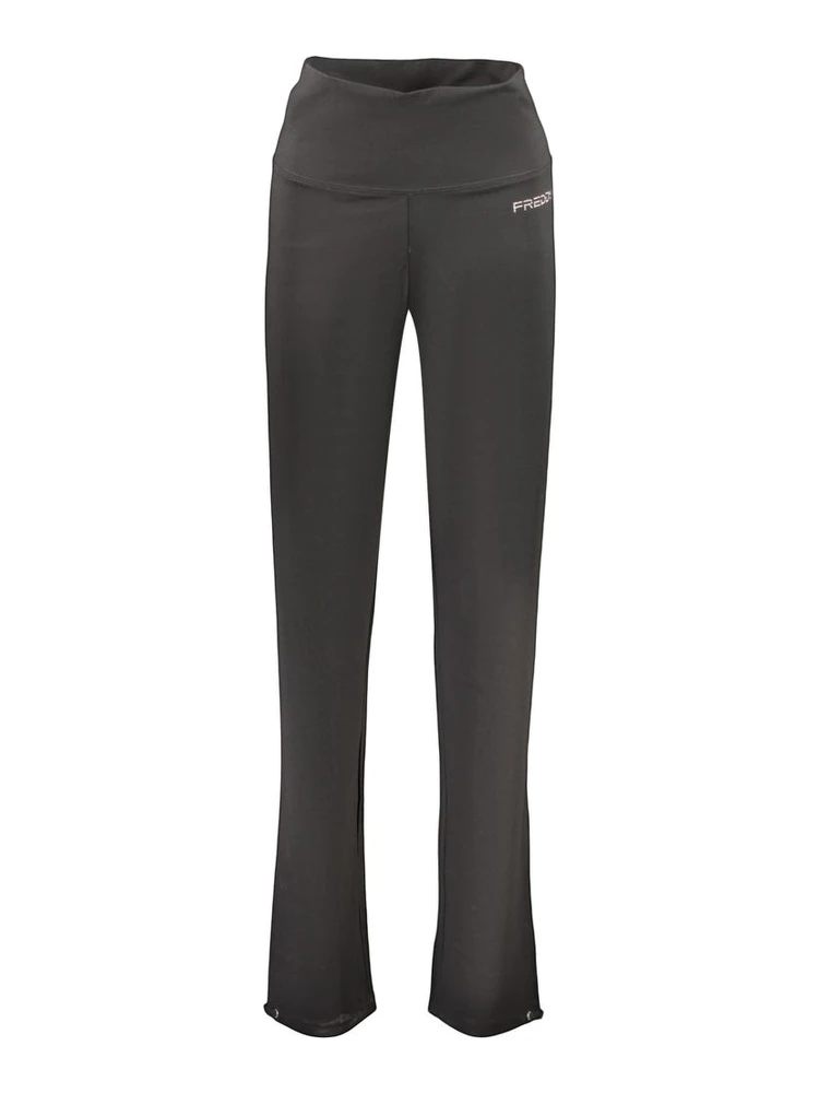 Black Cotton Athletic Pants