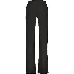 Black Cotton Athletic Pants