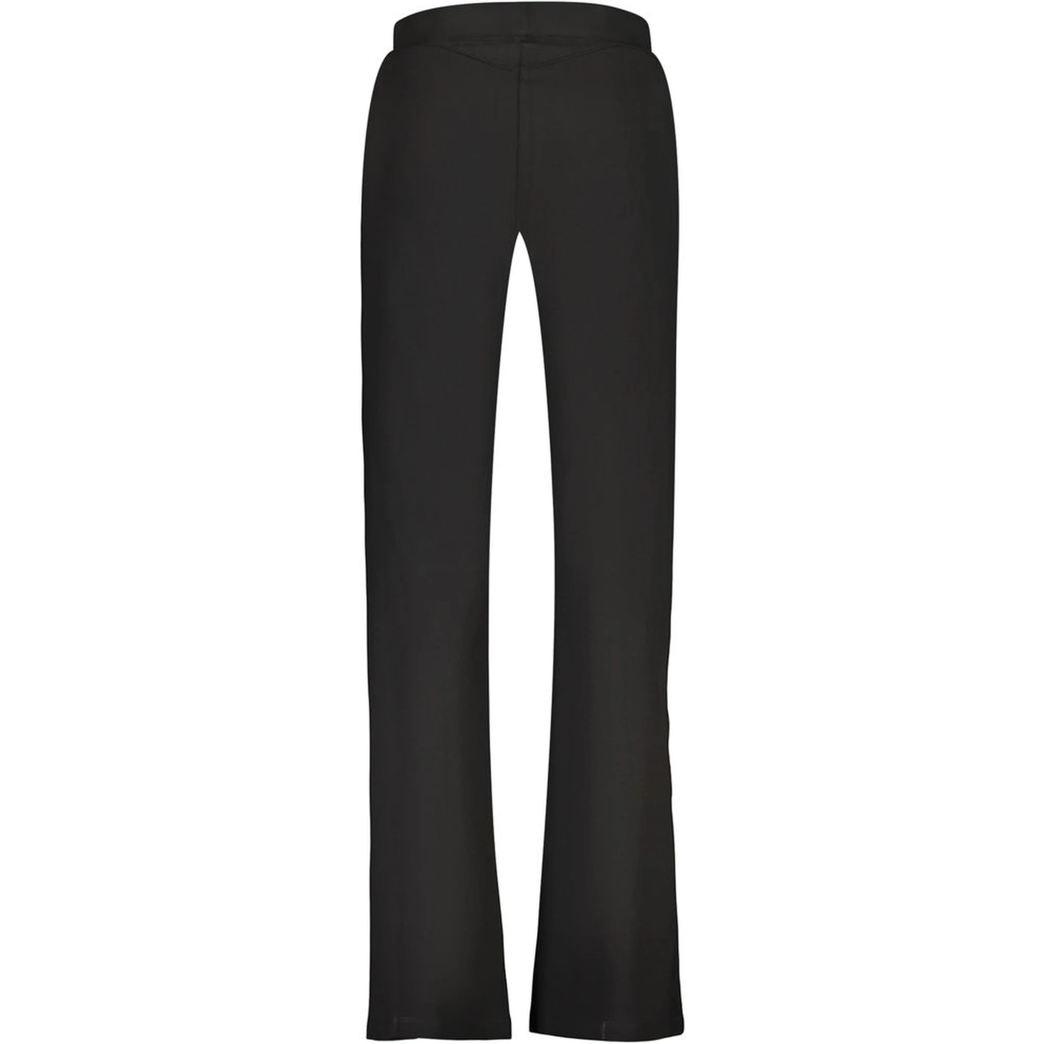 Black Cotton Athletic Pants