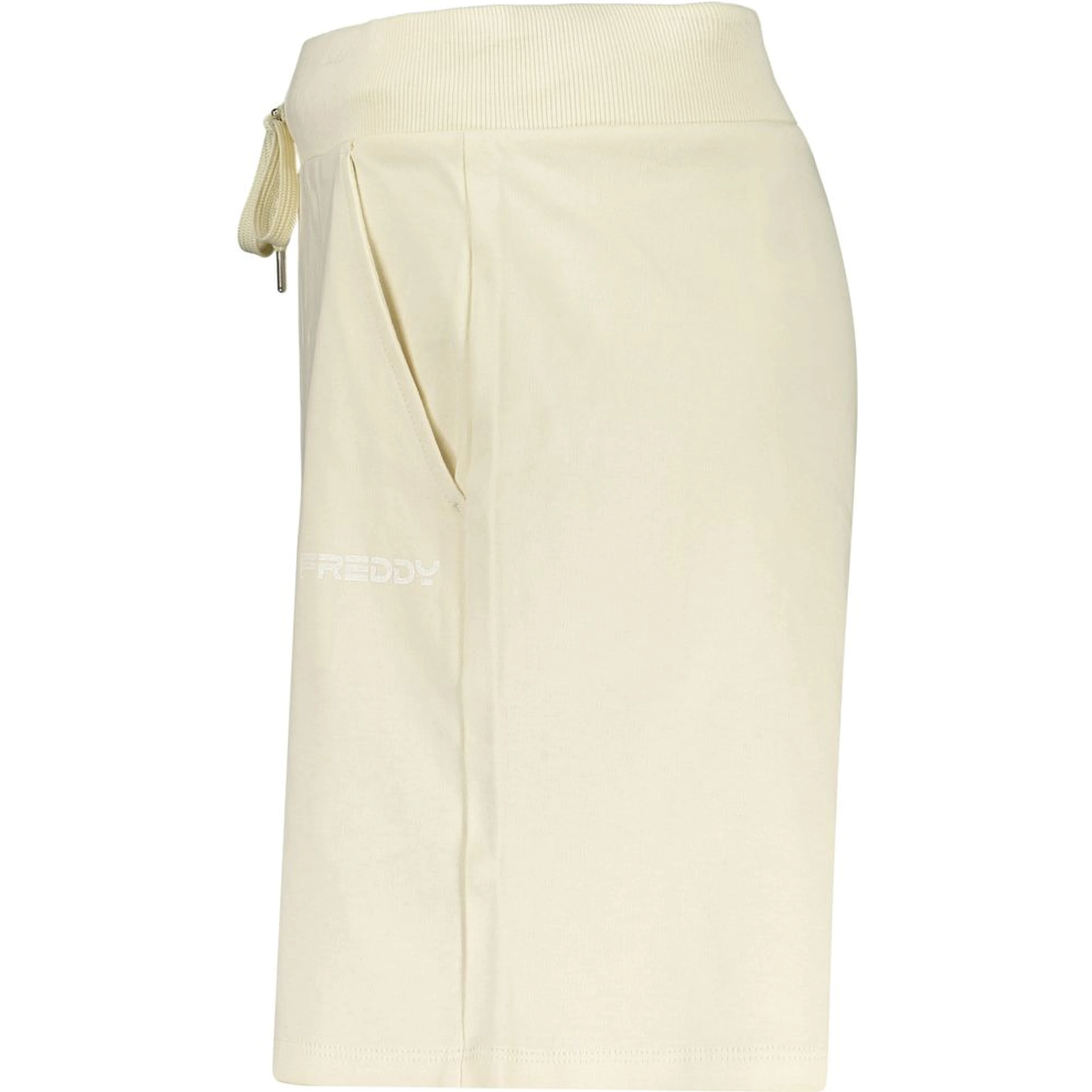 Beige Cotton Shorts