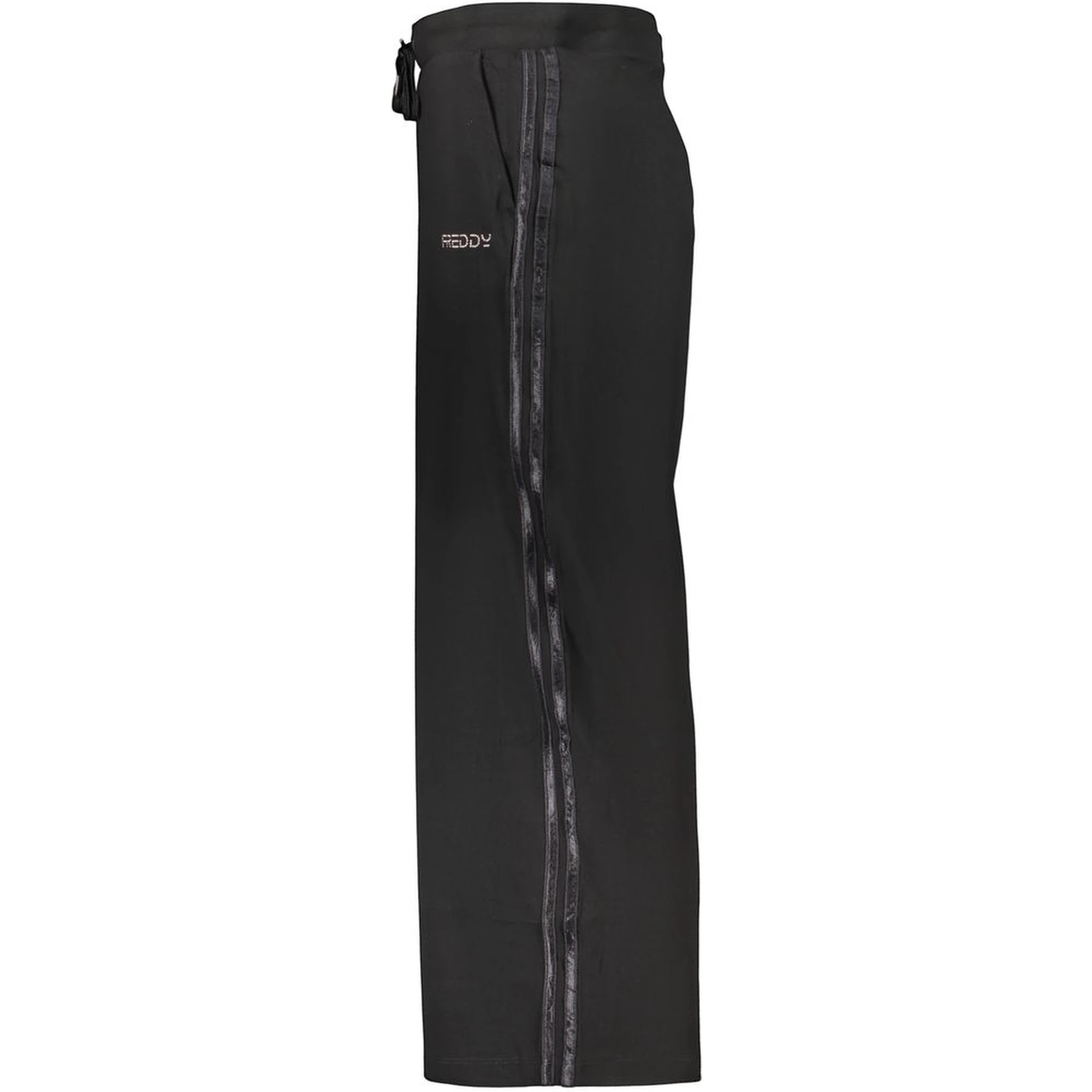 Black Cotton Athletic Pants