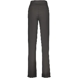 Black Cotton Athletic Pants