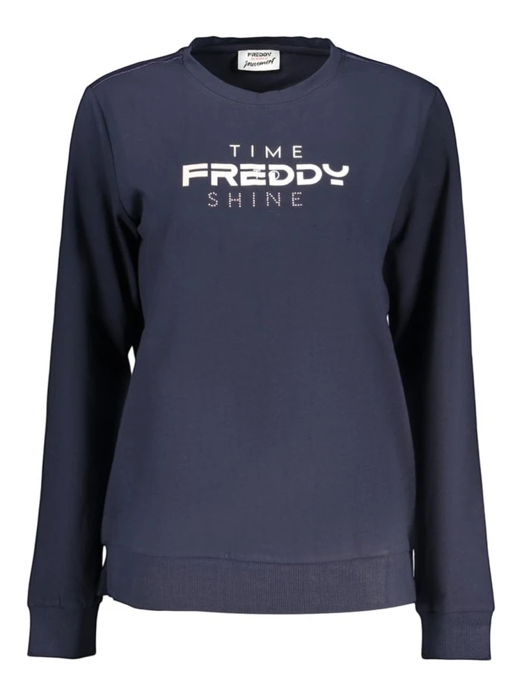 Blue Cotton Sweatshirt