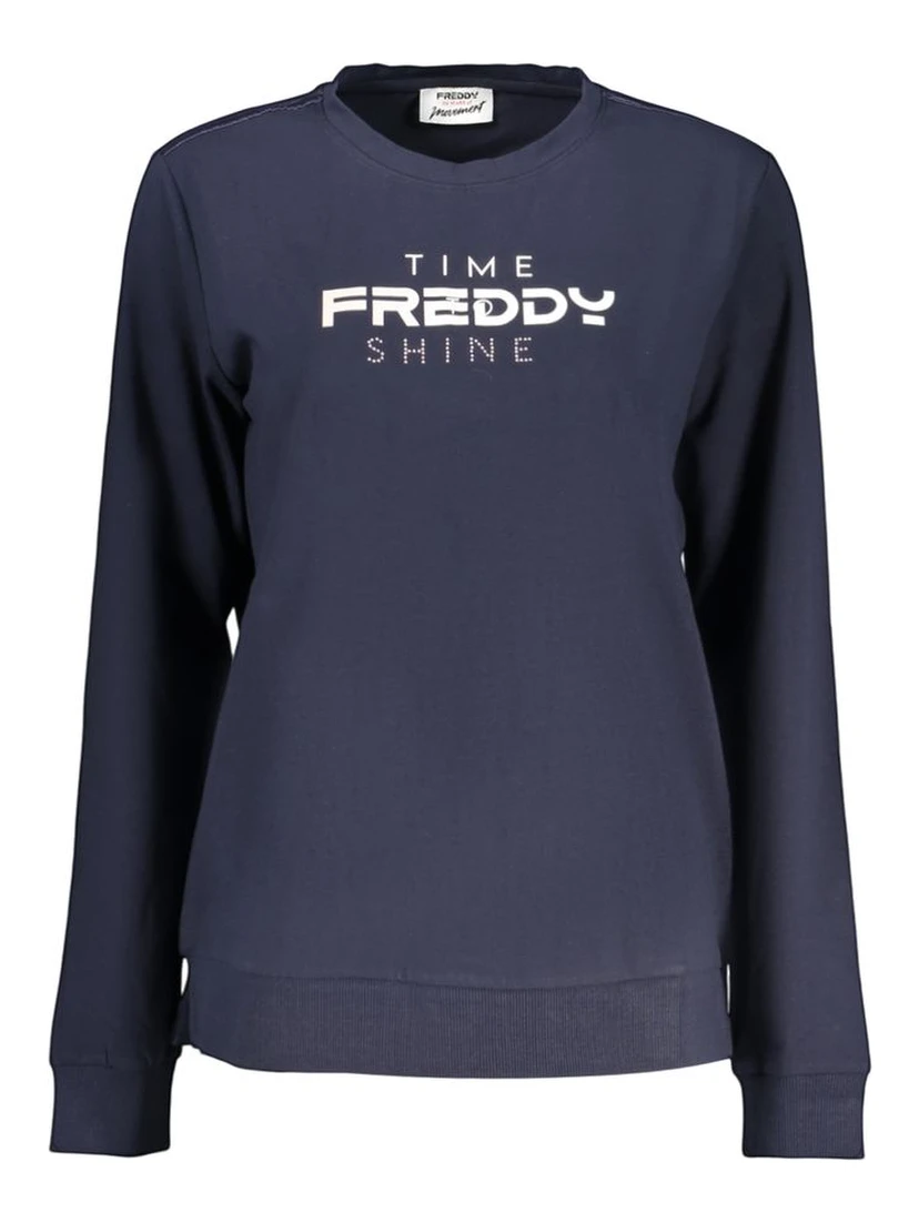 Blue Cotton Sweatshirt