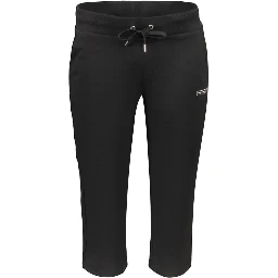 Black Cotton Athletic Pants