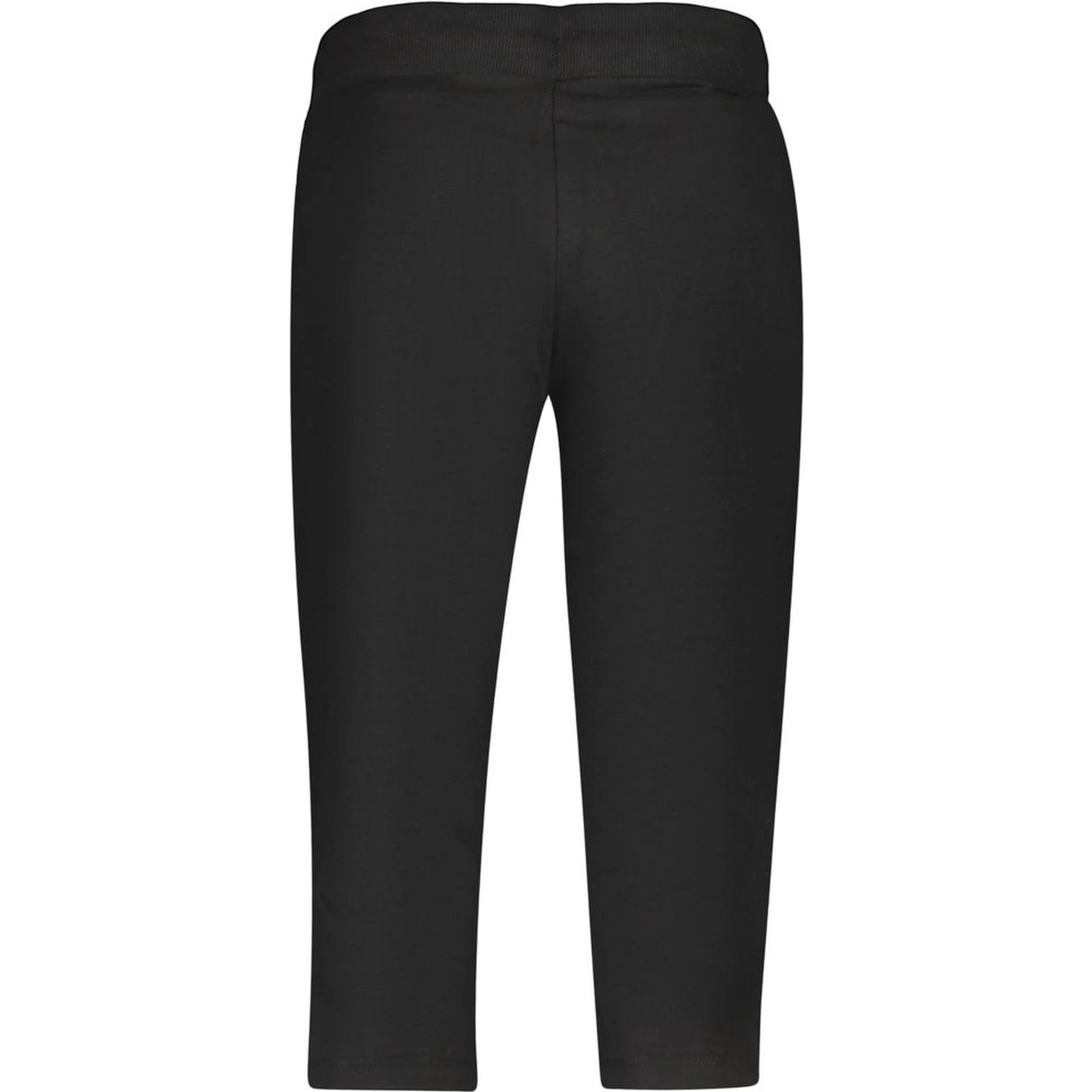 Black Cotton Athletic Pants