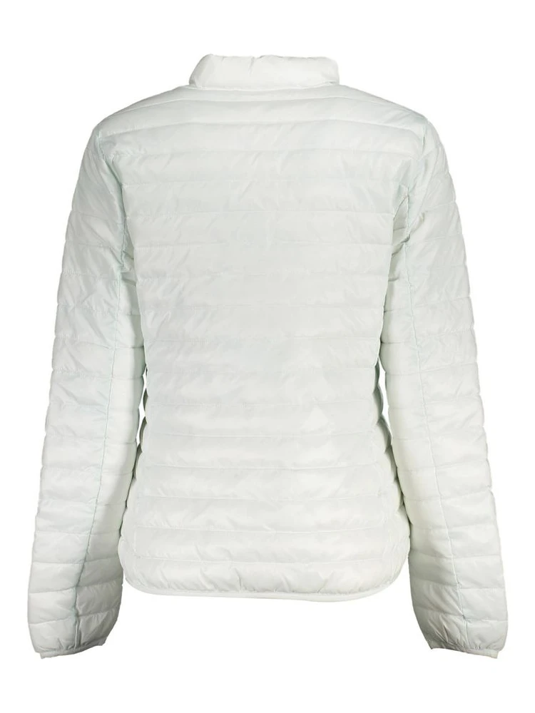 White Polyamide Full-Length Jacket alternative