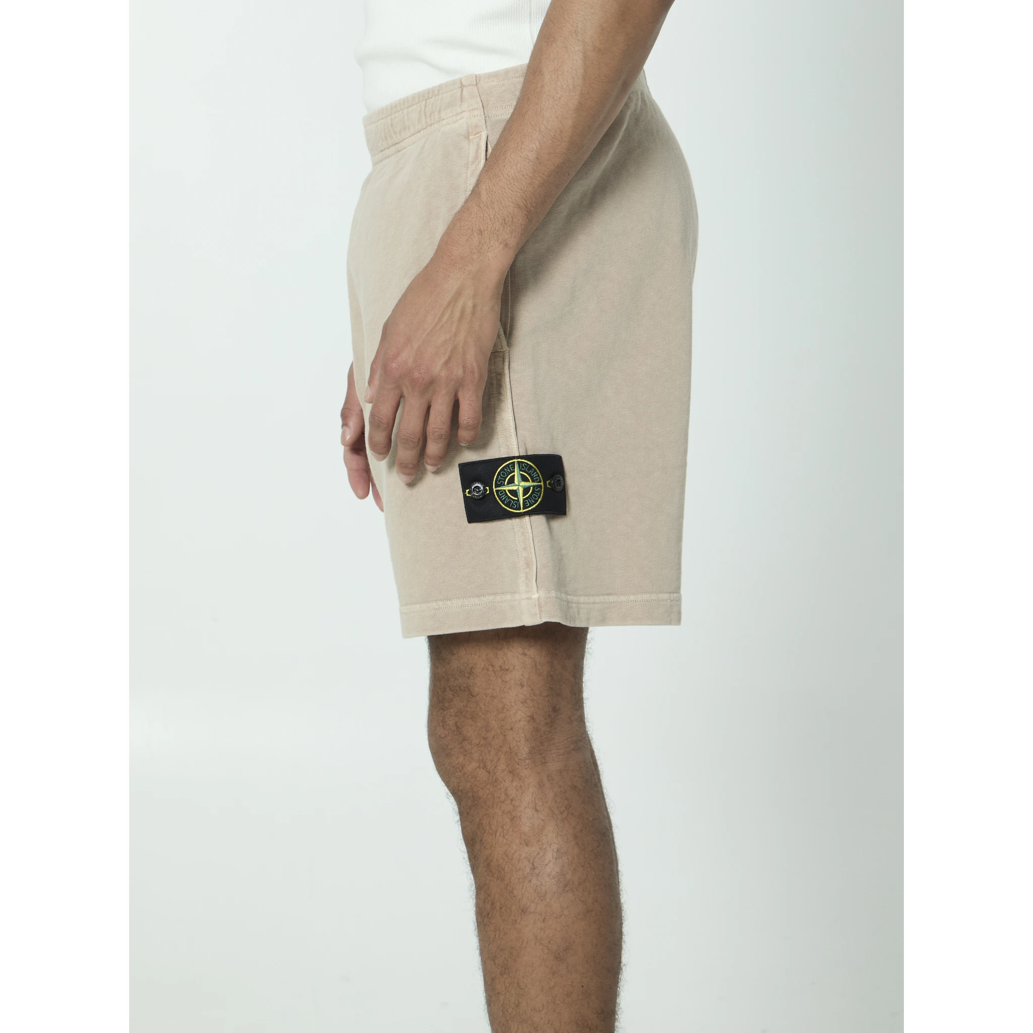 Cotton fleece shorts