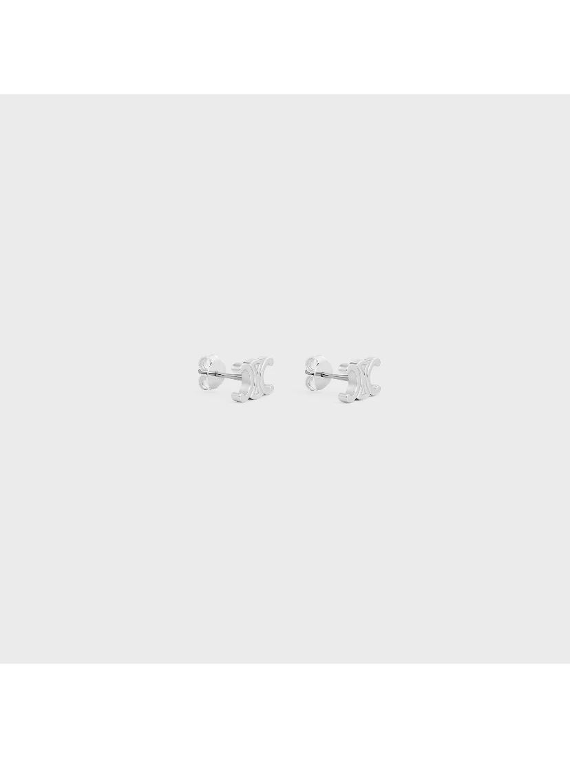 Triomphe earrings in brass