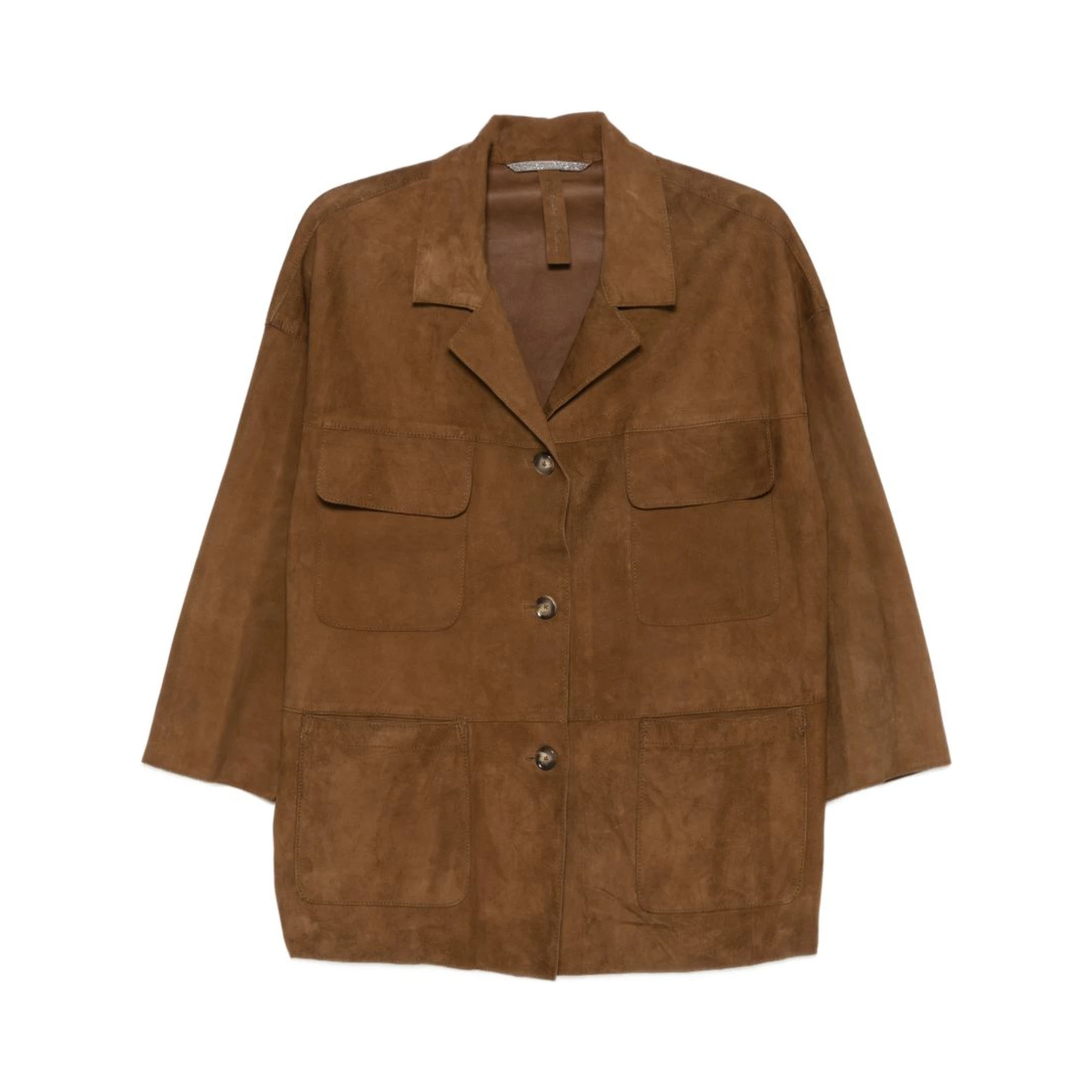 THE JACK AND JACKIE LEATHERS Jackets Brown