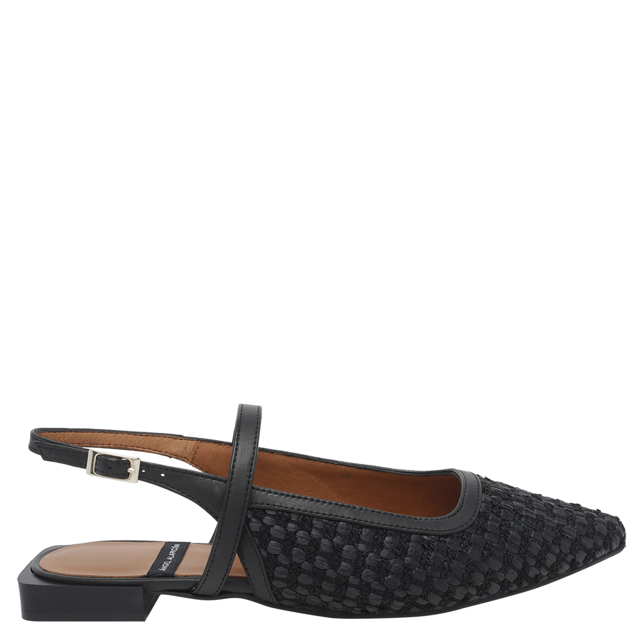 ANGEL ALARCON With Heel Black
