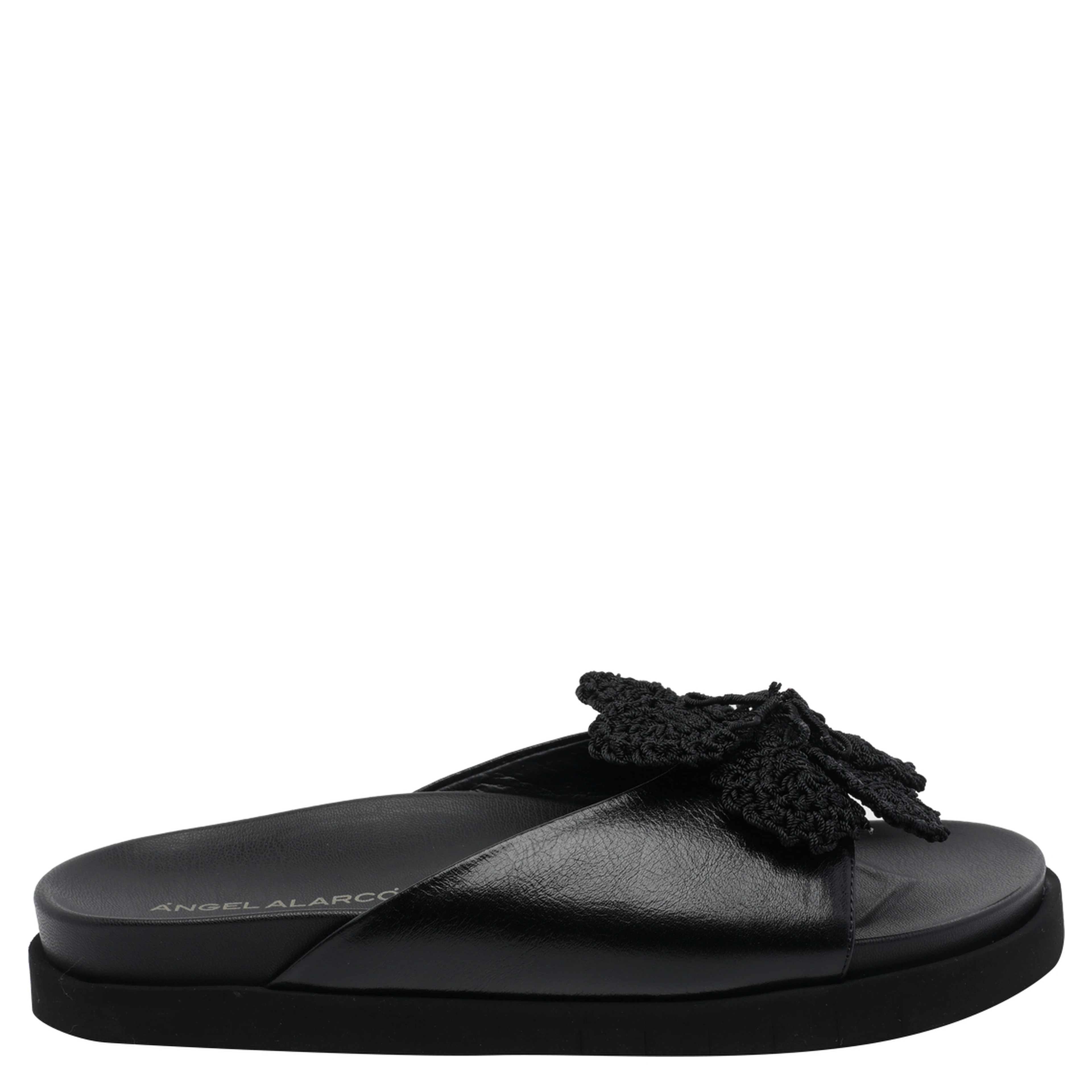 ANGEL ALARCON Sandals Black