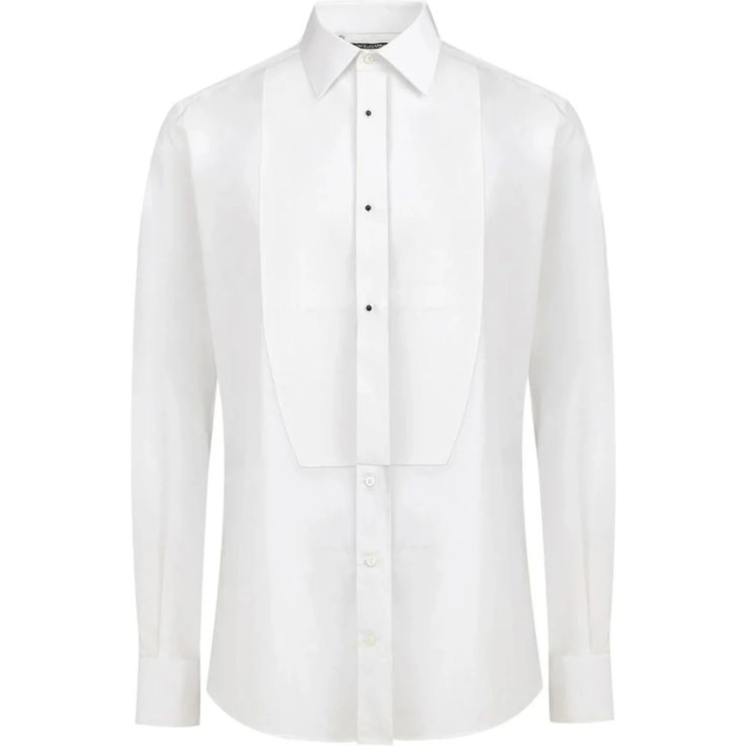 White Cotton Dress Shirt