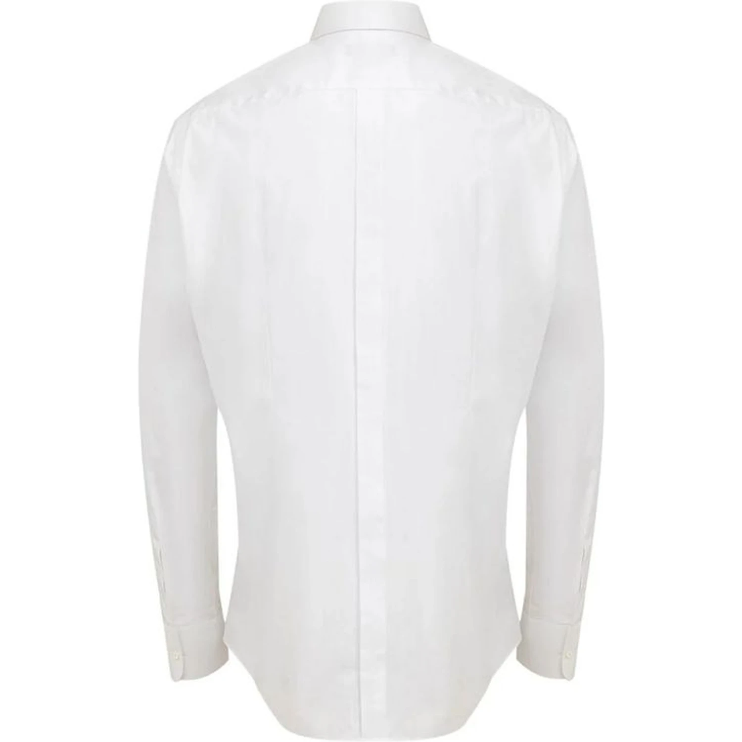 White Cotton Dress Shirt