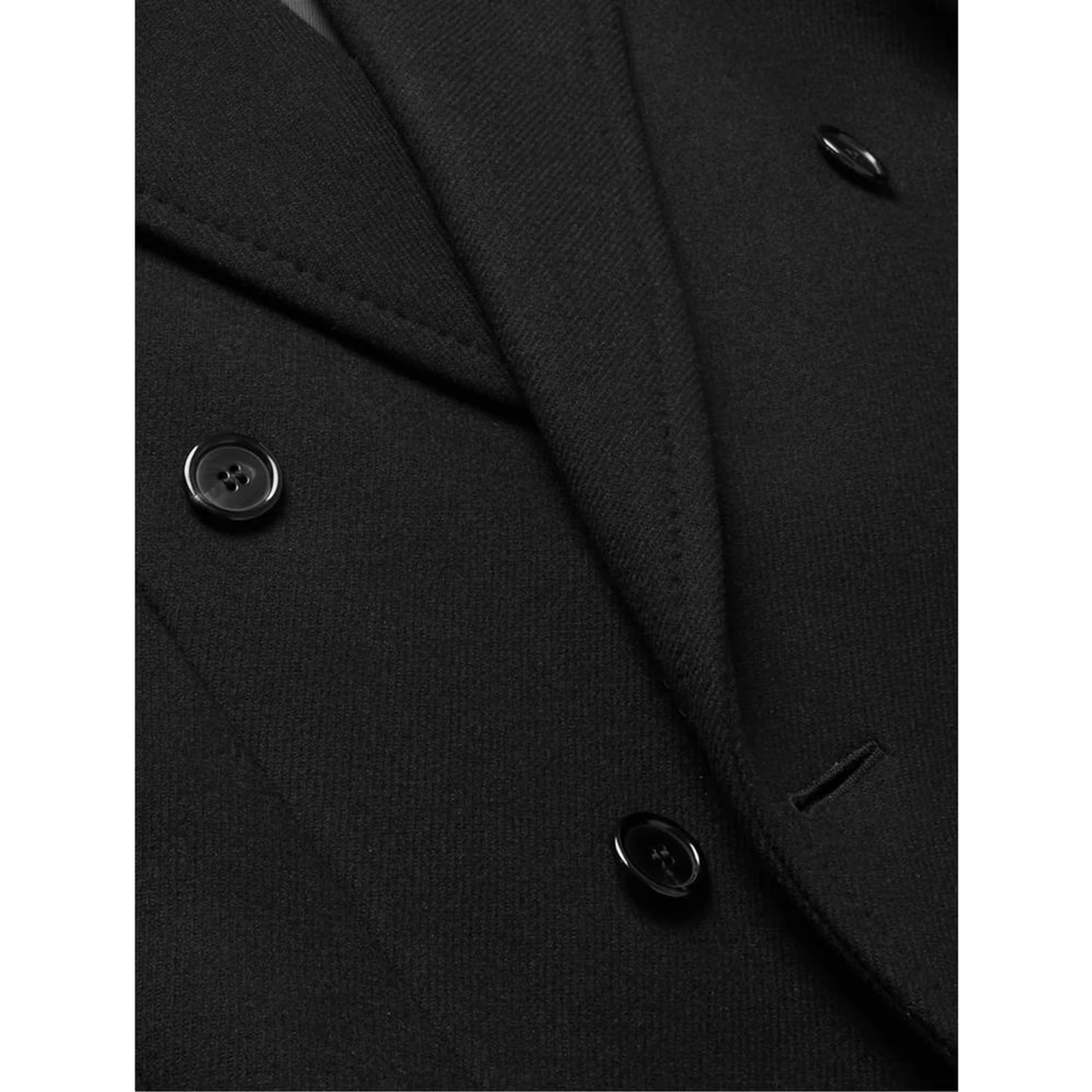Black Wool Coat