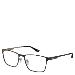 نظارات معدنية رمادية (إطارات)