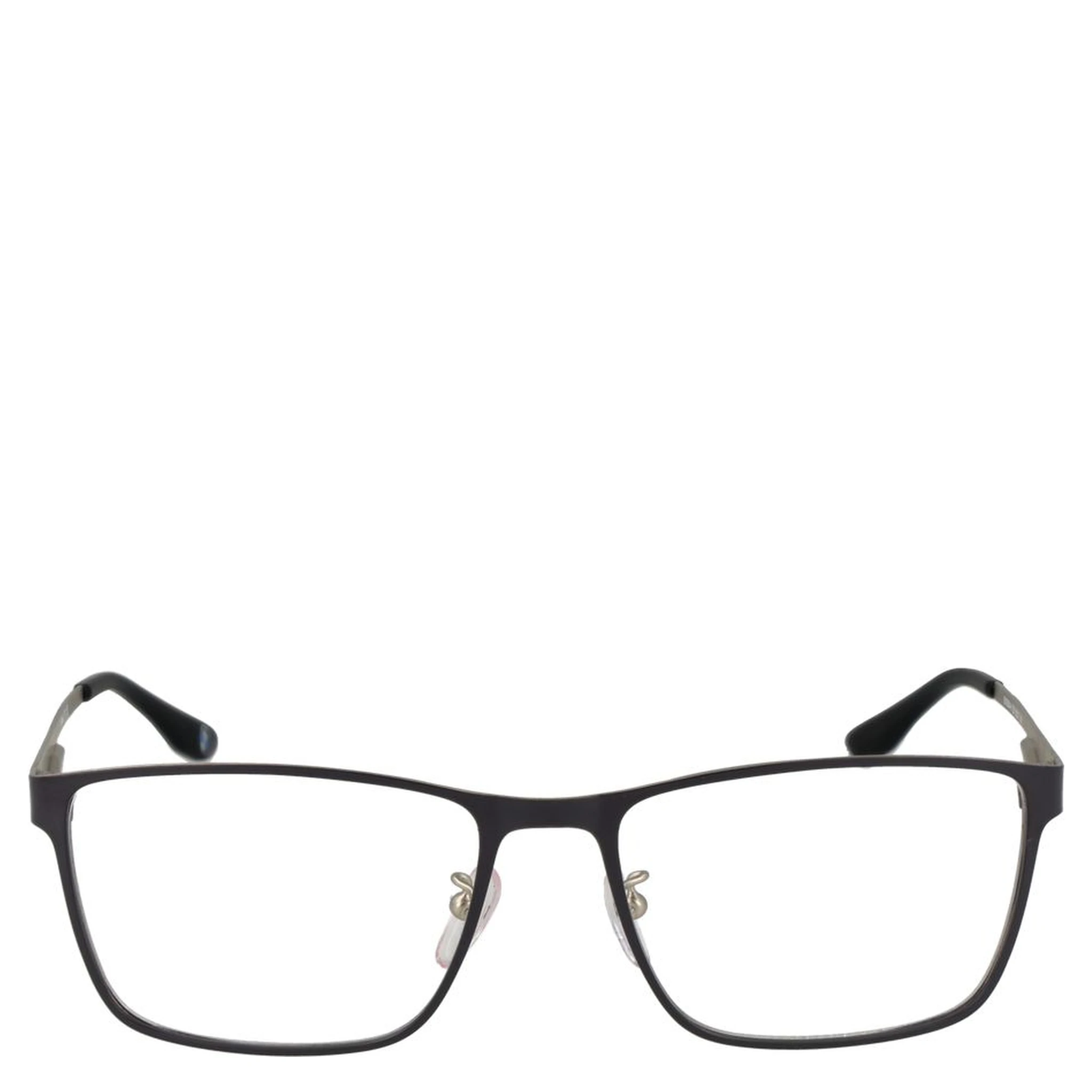 نظارات معدنية رمادية (إطارات)