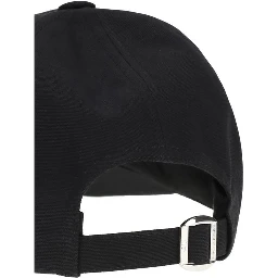 Black Cotton Cap (Baseball Hat)