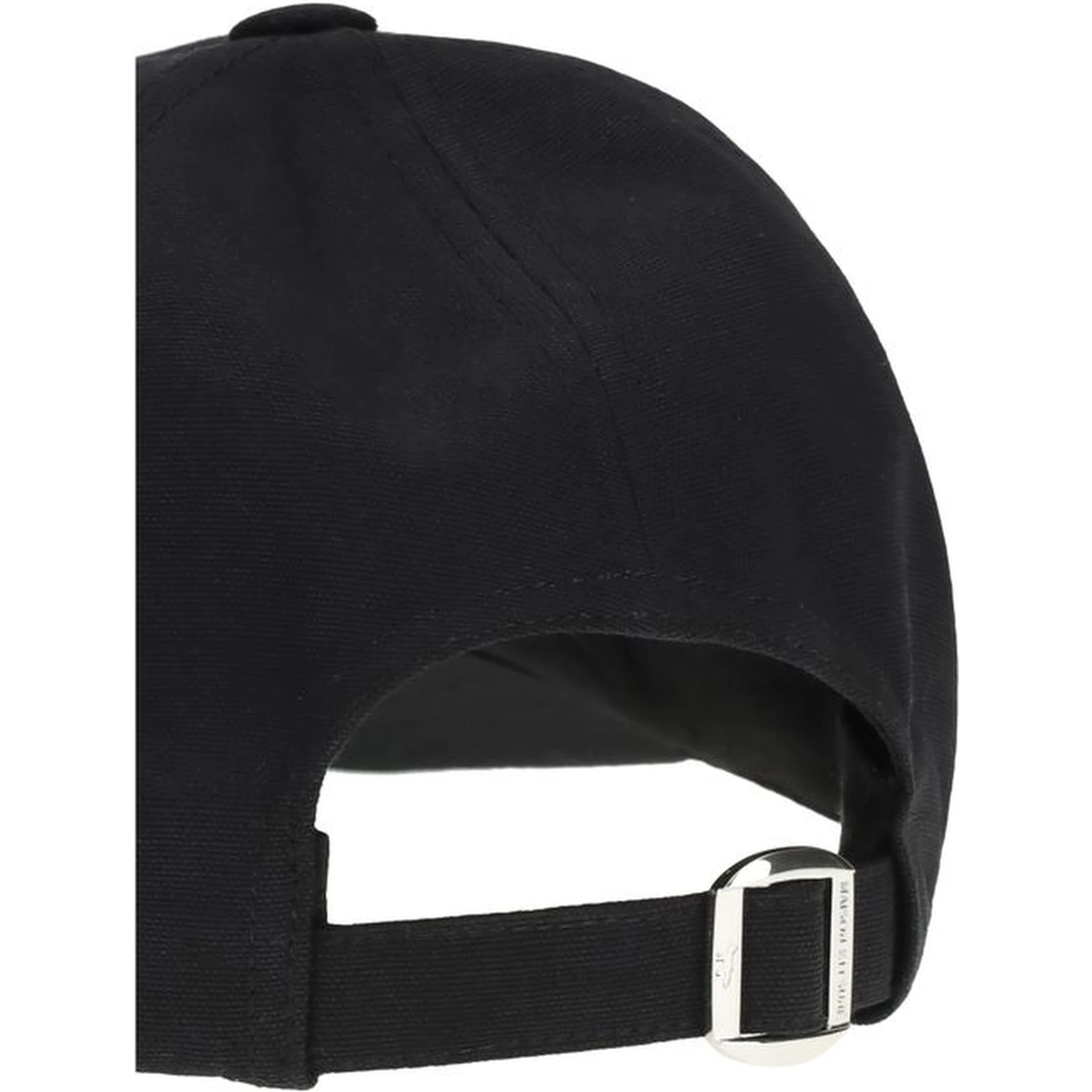 Black Cotton Cap (Baseball Hat)