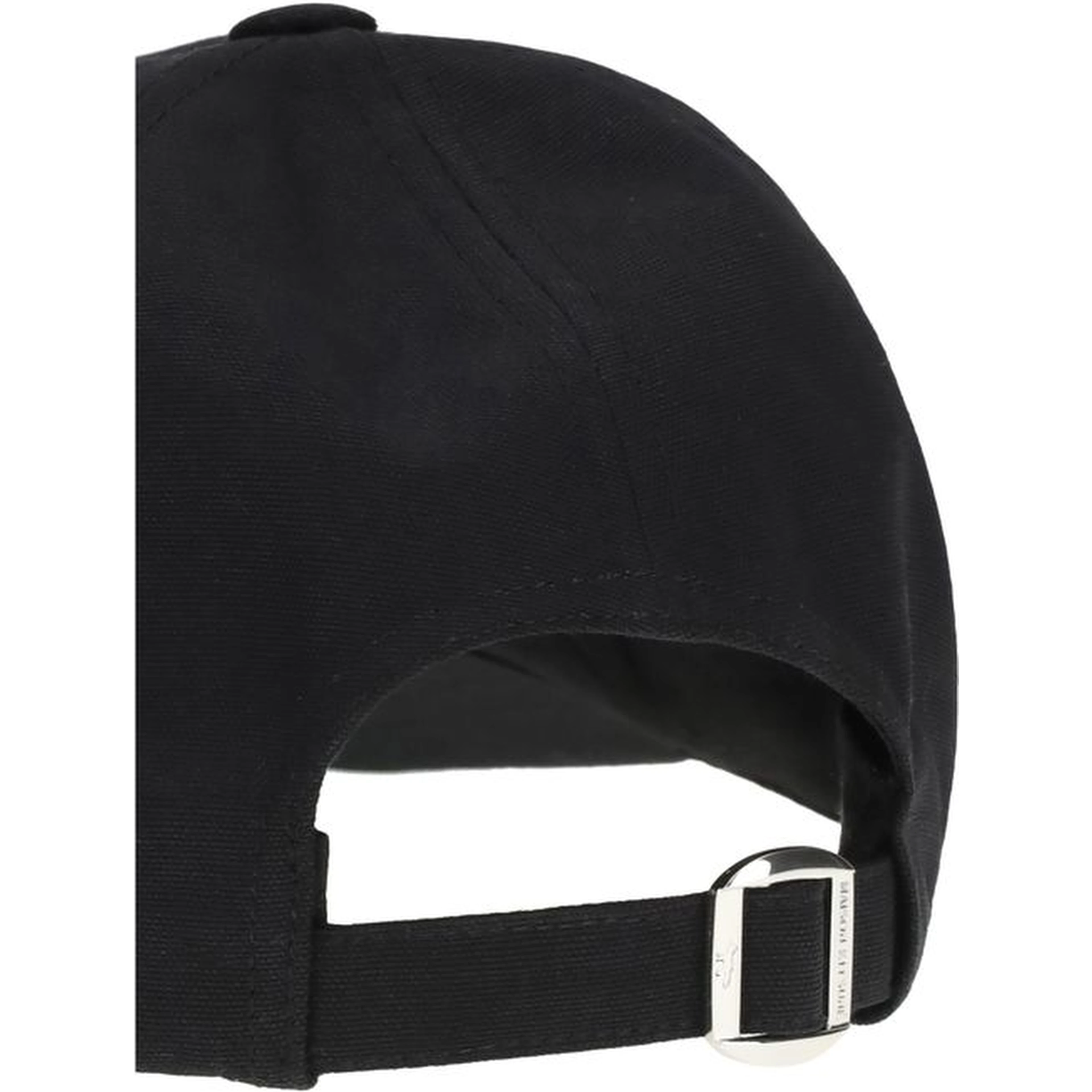 Black Cotton Cap (Baseball Hat)