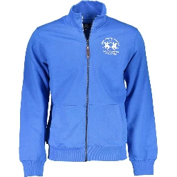 Blue Cotton Sweatshirt