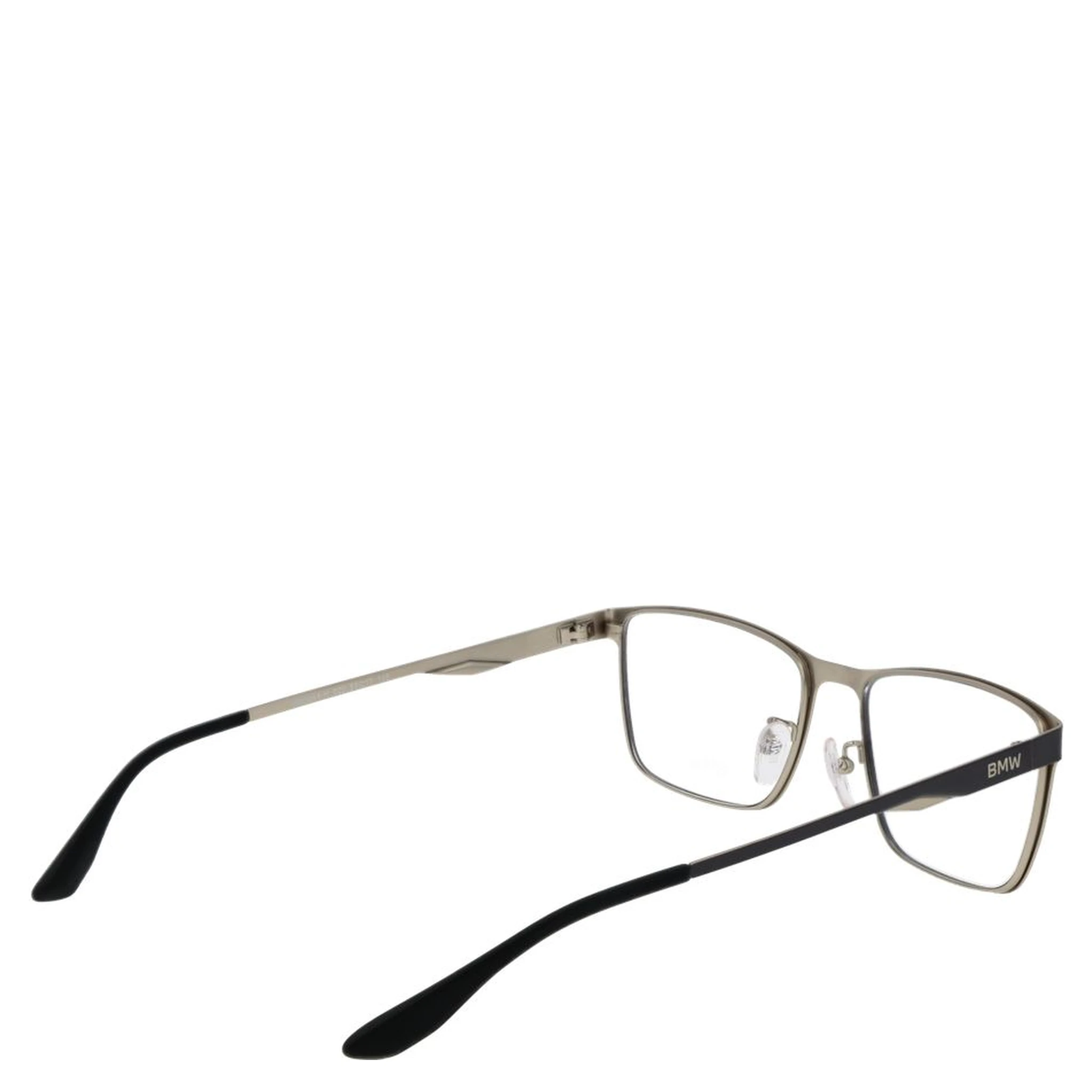 نظارات معدنية رمادية (إطارات)