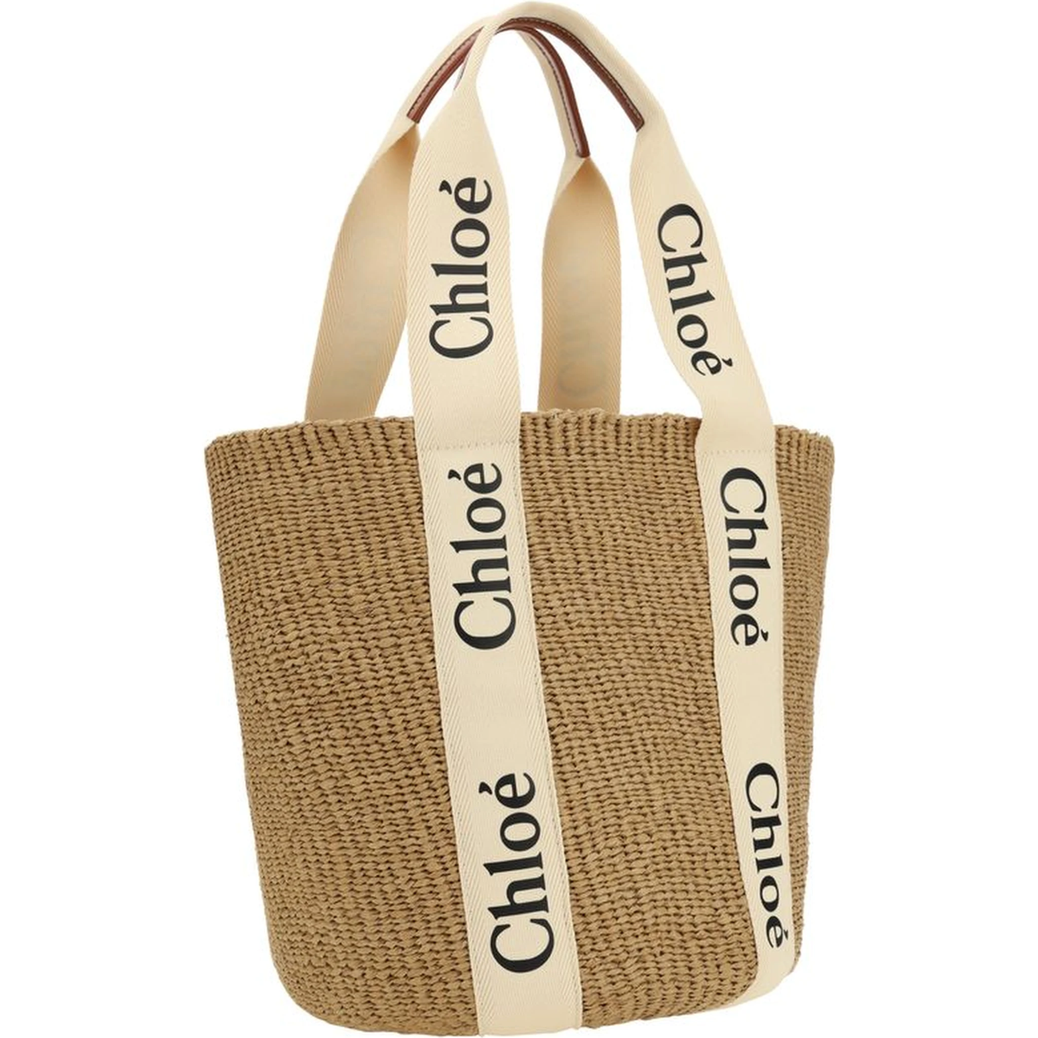 Brown Paper Shoulder Bag