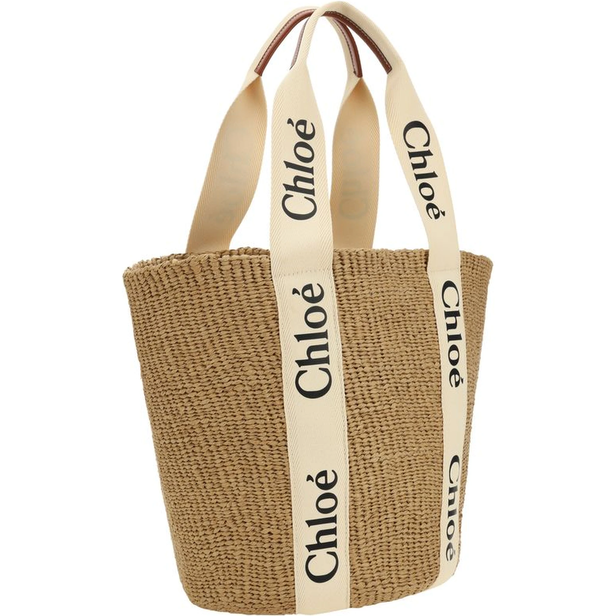 Brown Paper Shoulder Bag