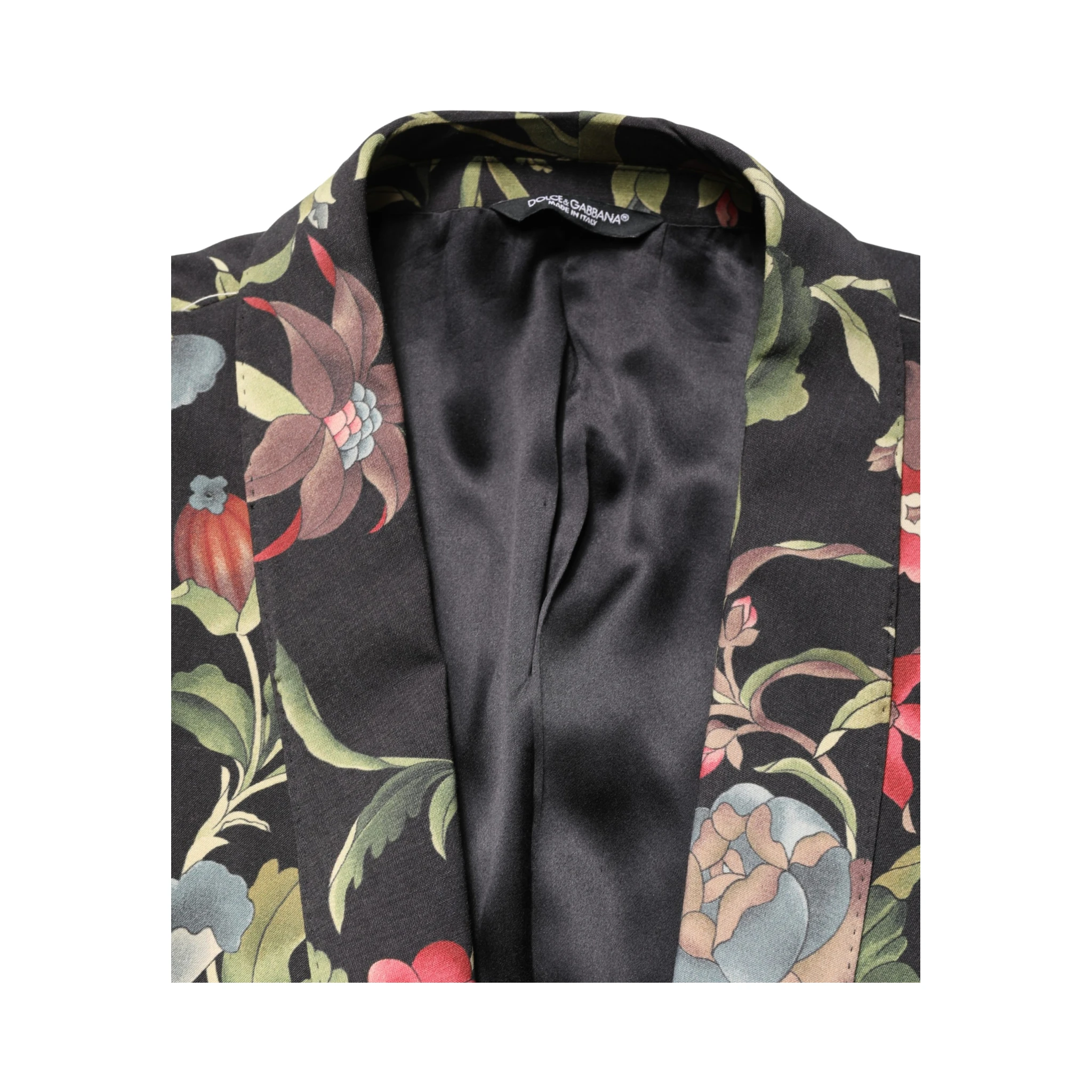 Multicolor Floral Leopard 1 Button Men Suit Jacket