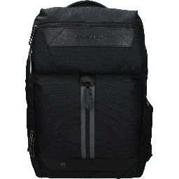Black Fabric Backpack