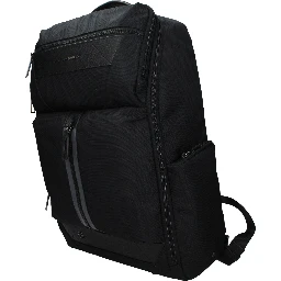 Black Fabric Backpack