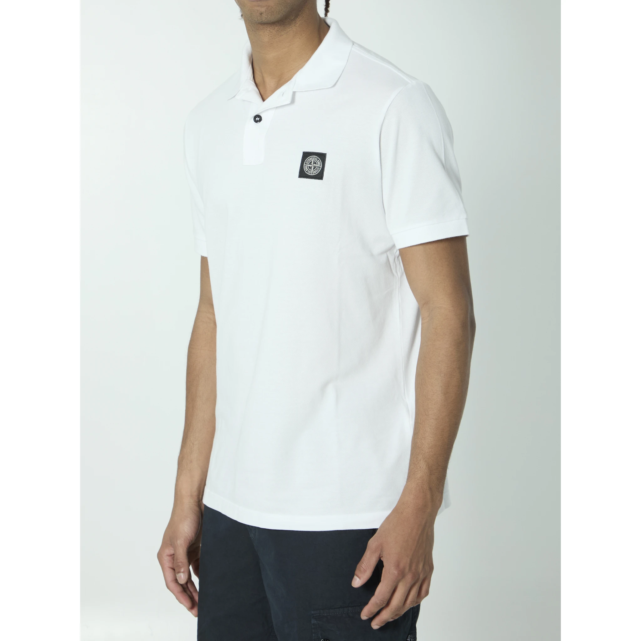 Cotton pique polo shirt