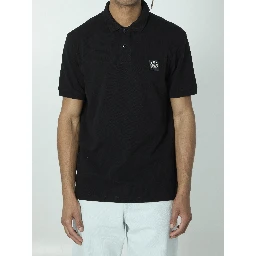Cotton pique polo shirt