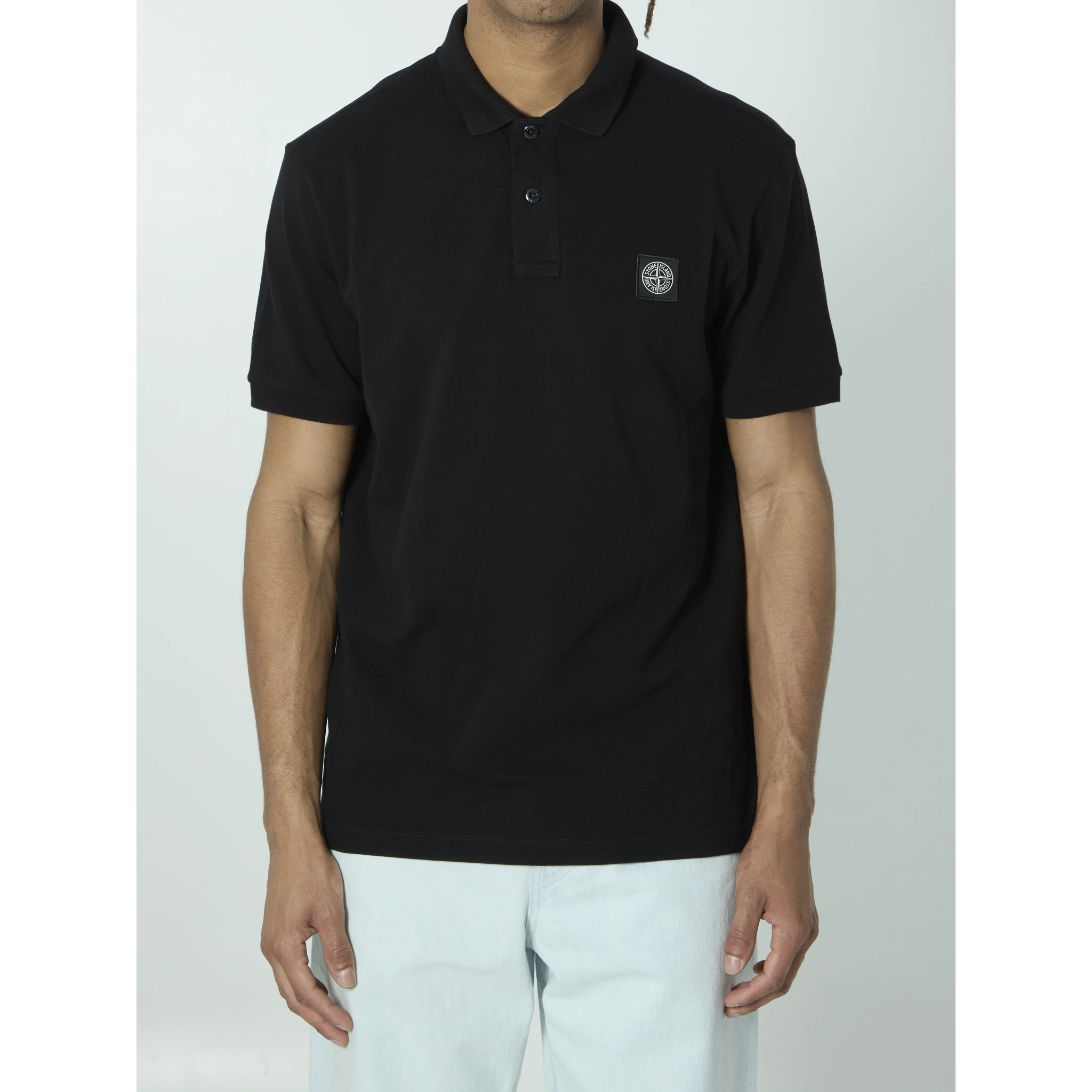Cotton pique polo shirt