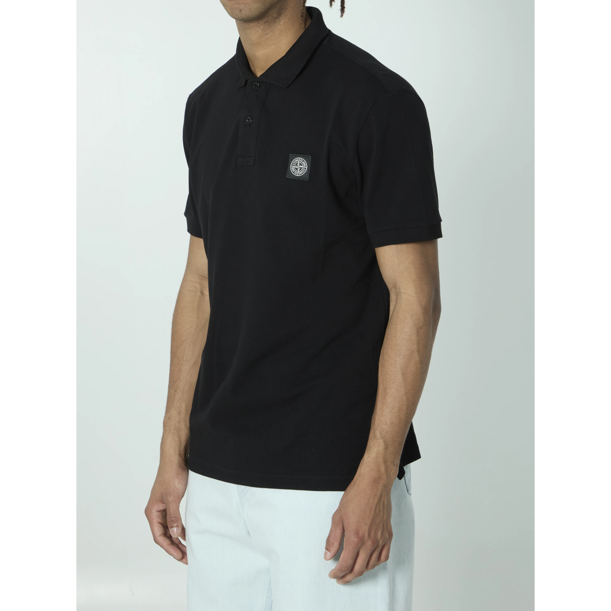Cotton pique polo shirt