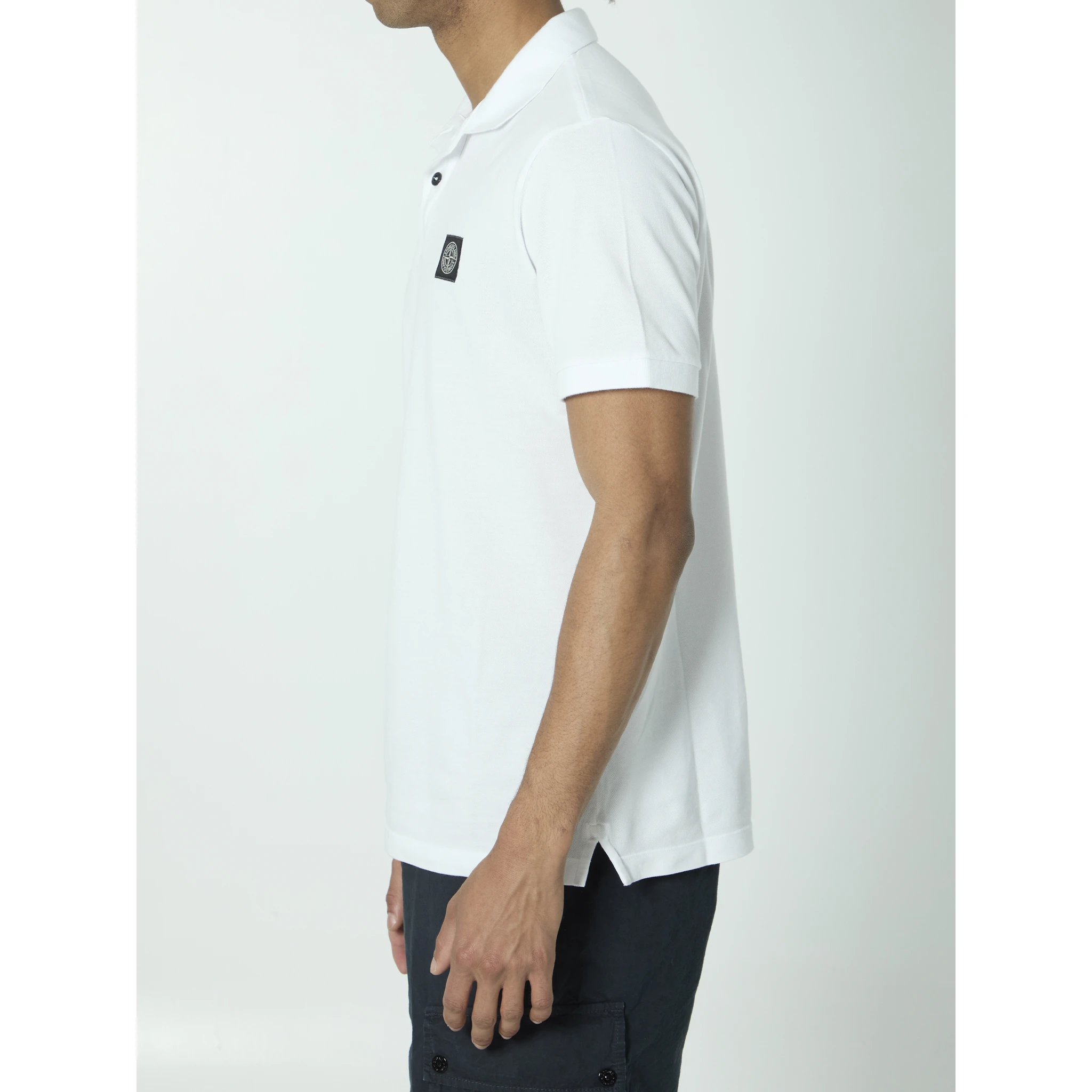 Cotton pique polo shirt