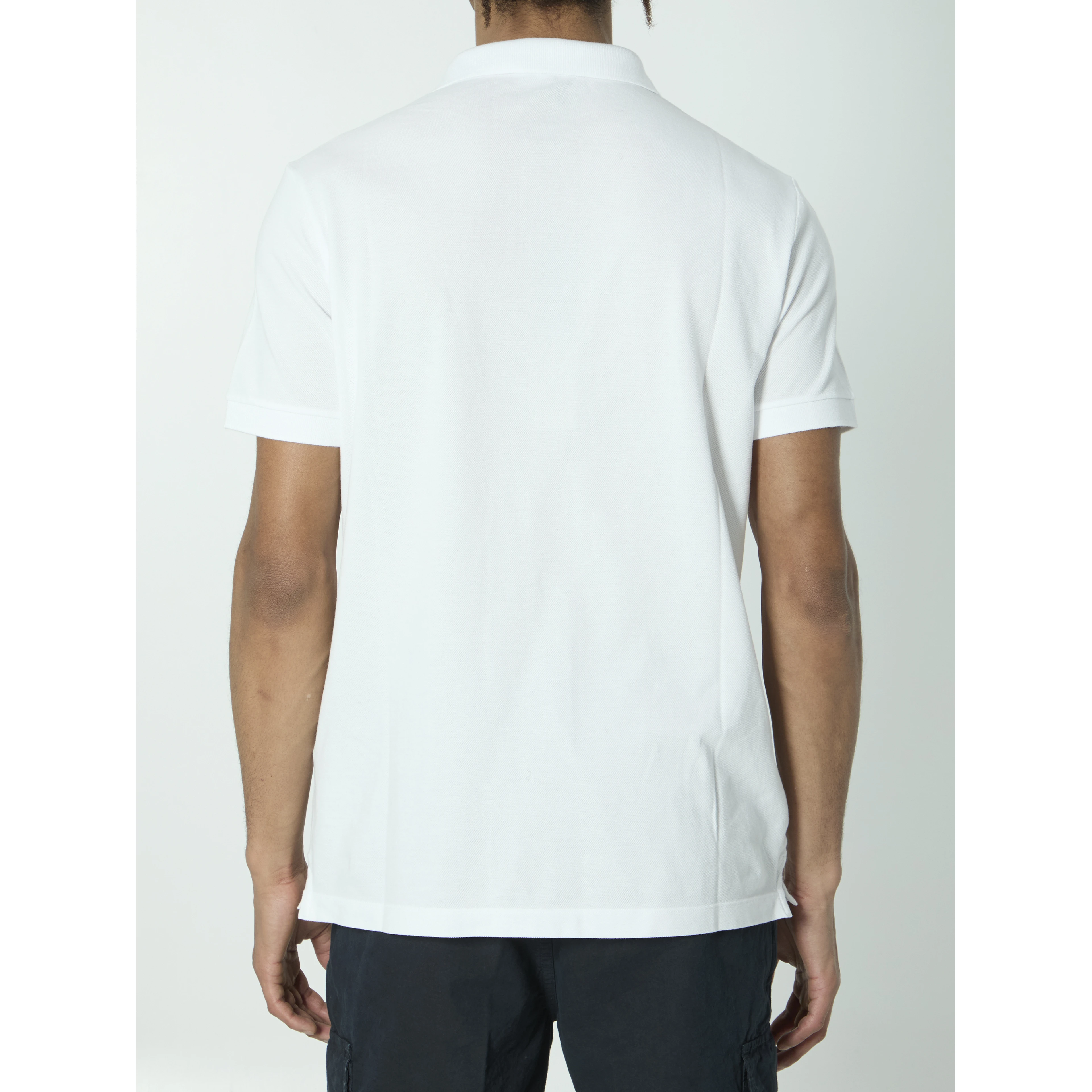 Cotton pique polo shirt