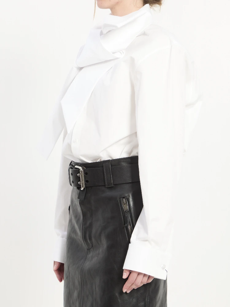 Lavallière collar shirt alternative