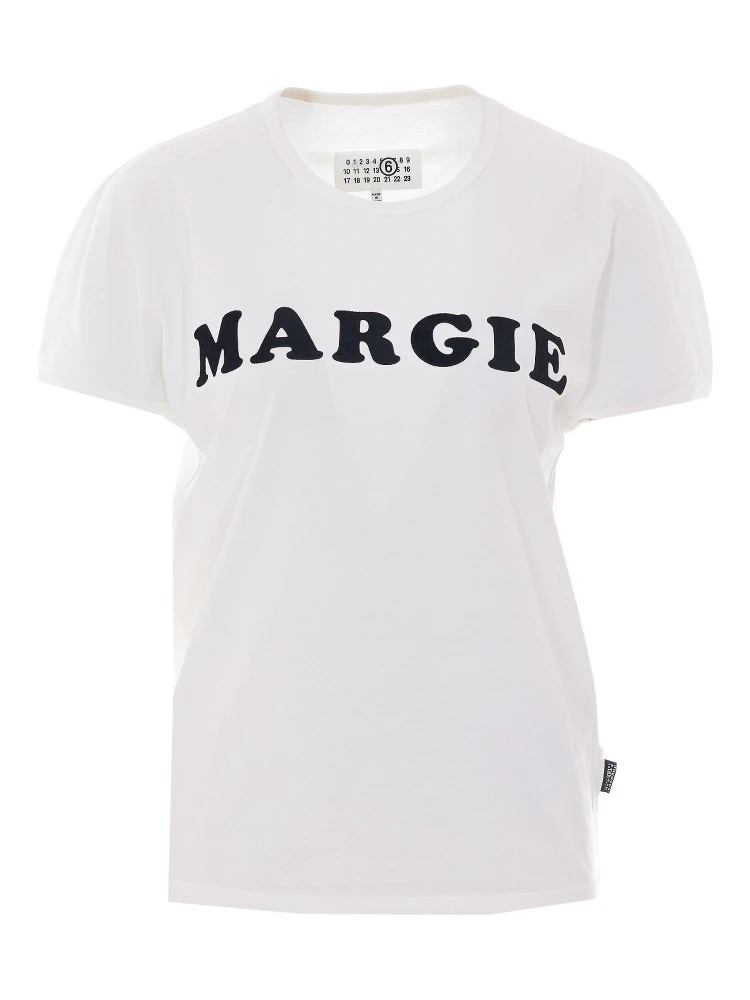 تيشيرتات وبولو بيضاء من MM6 Maison Margiela