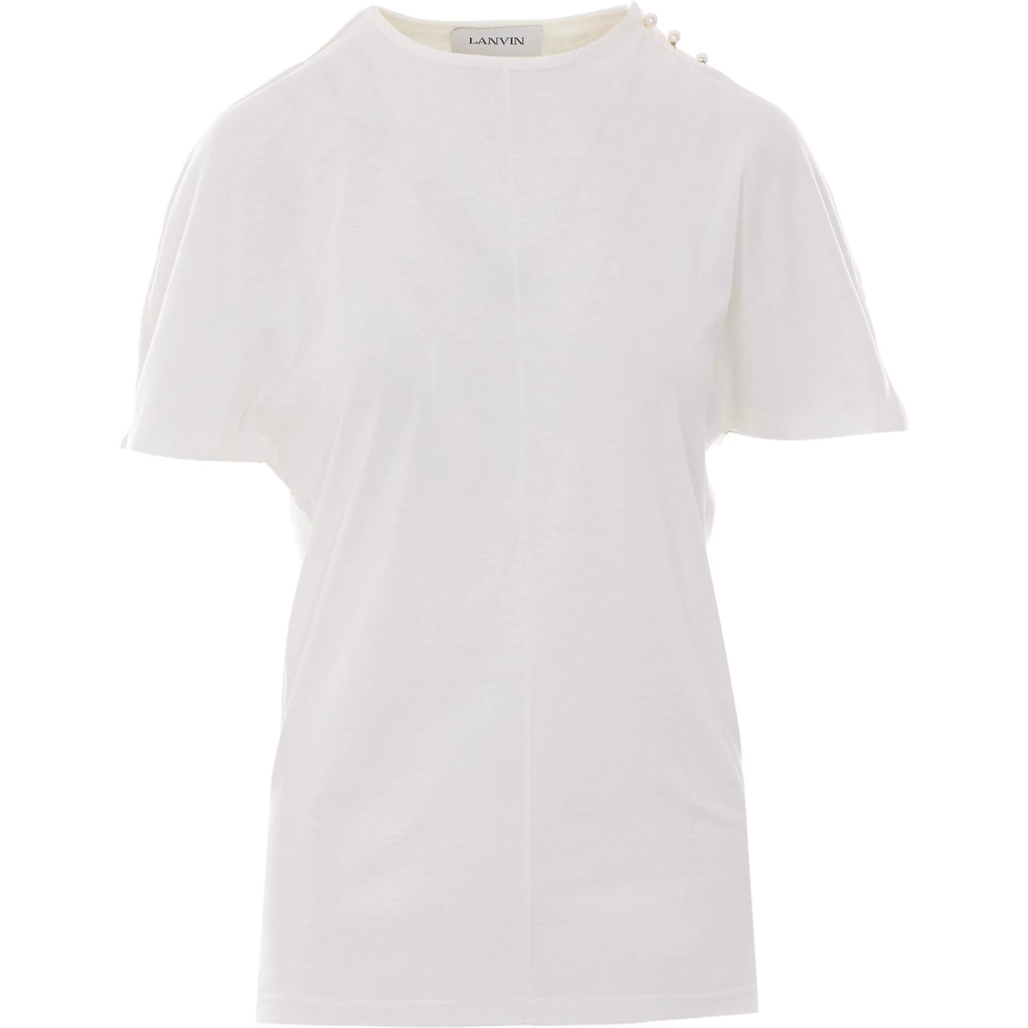 تيشيرتات وبولو بيضاء من لانفين