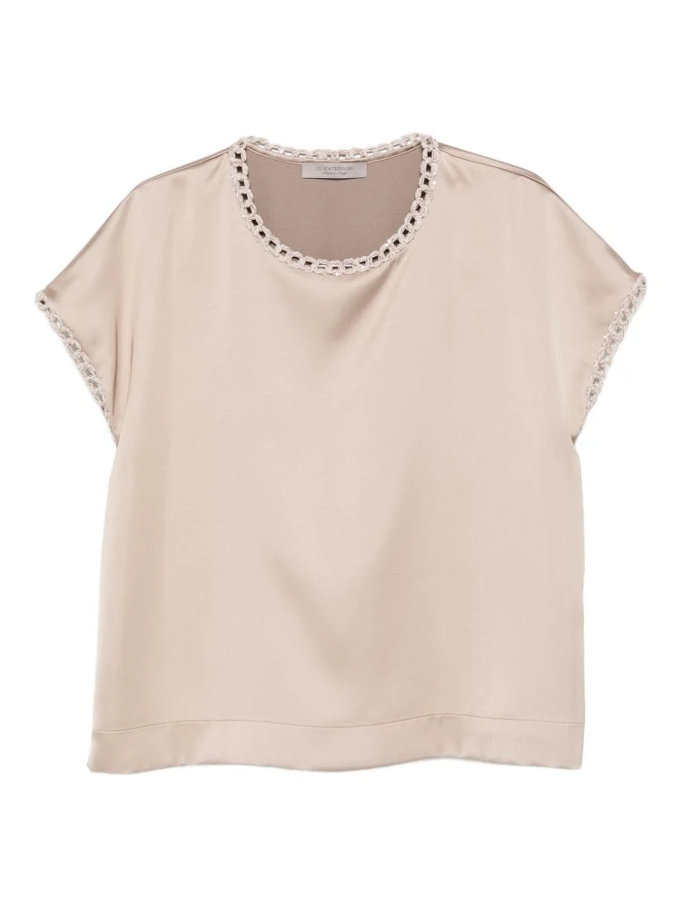 D EXTERIOR Top Beige