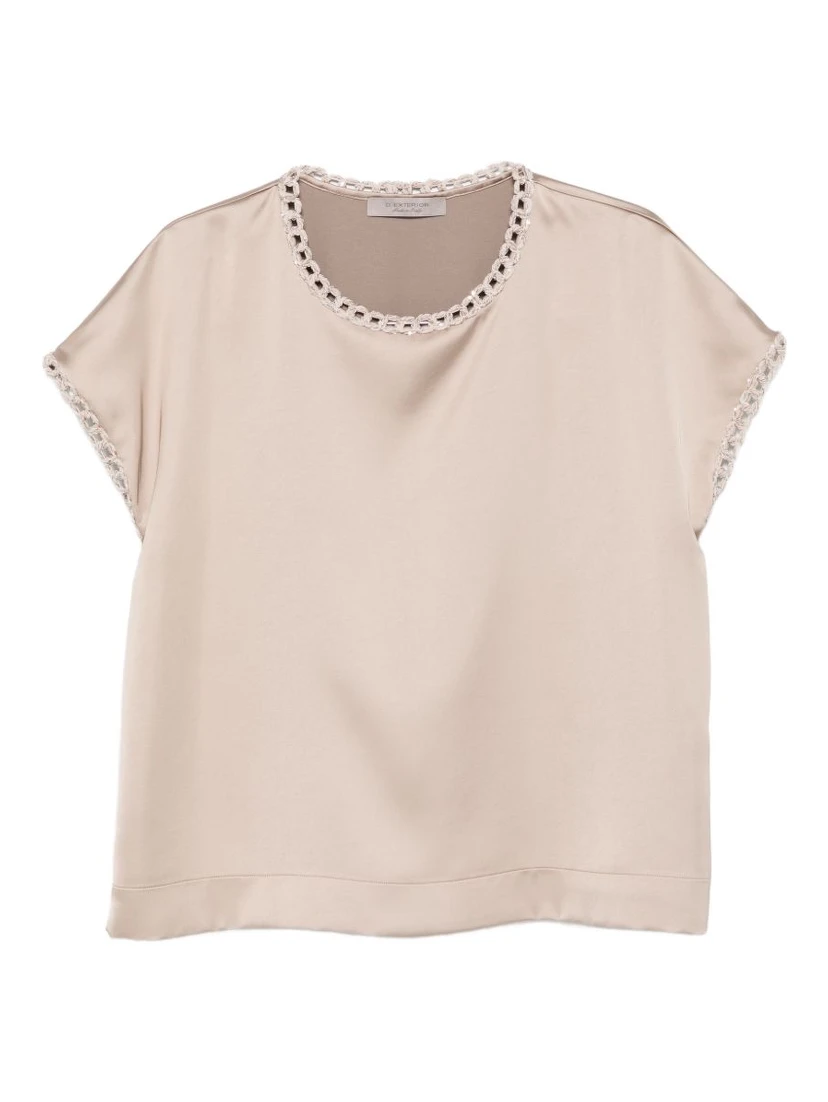 D EXTERIOR Top Beige