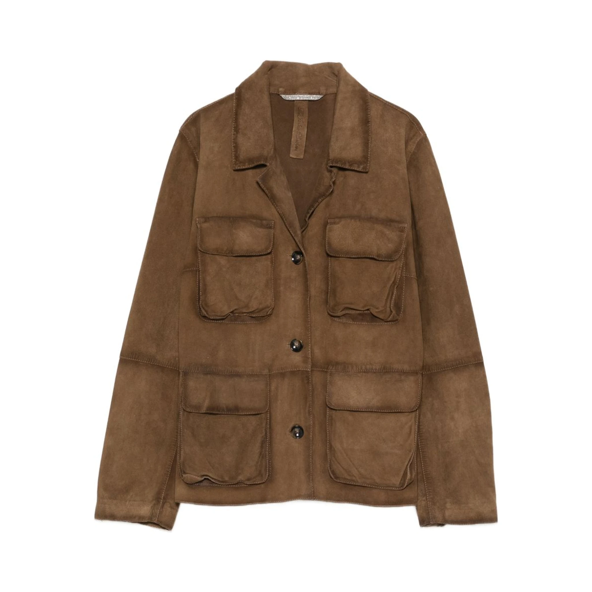 THE JACK AND JACKIE LEATHERS Jackets Grey
