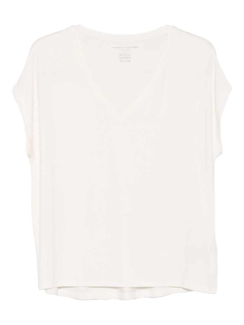 Majestic Filatures T-shirts and Polos Beige