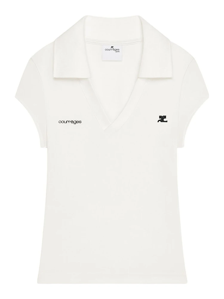 Courreges T-shirts and Polos White
