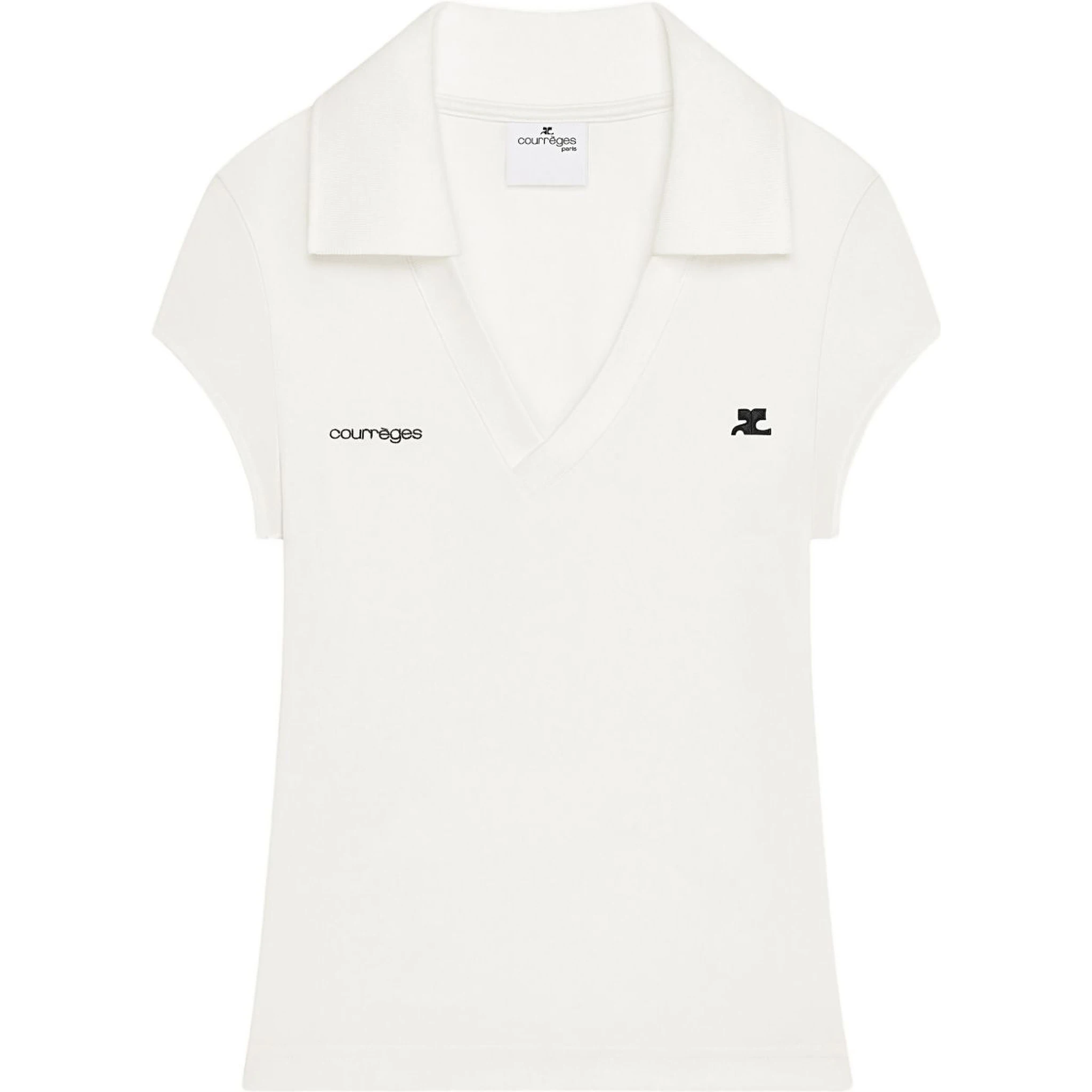 Courreges T-shirts and Polos White