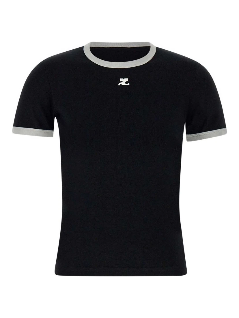 Courreges T-shirts and Polos White