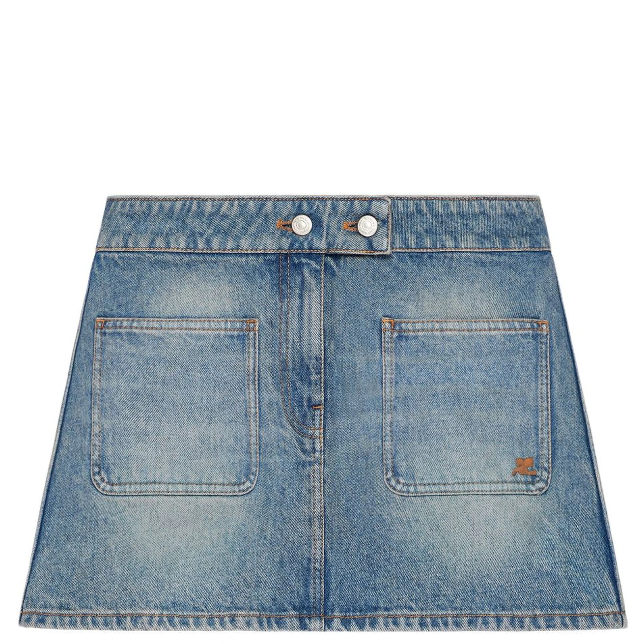 Courreges Skirts Blue