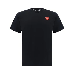 Black Cotton T-Shirt