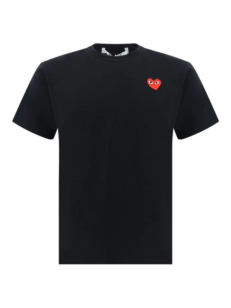 Black Cotton T-Shirt